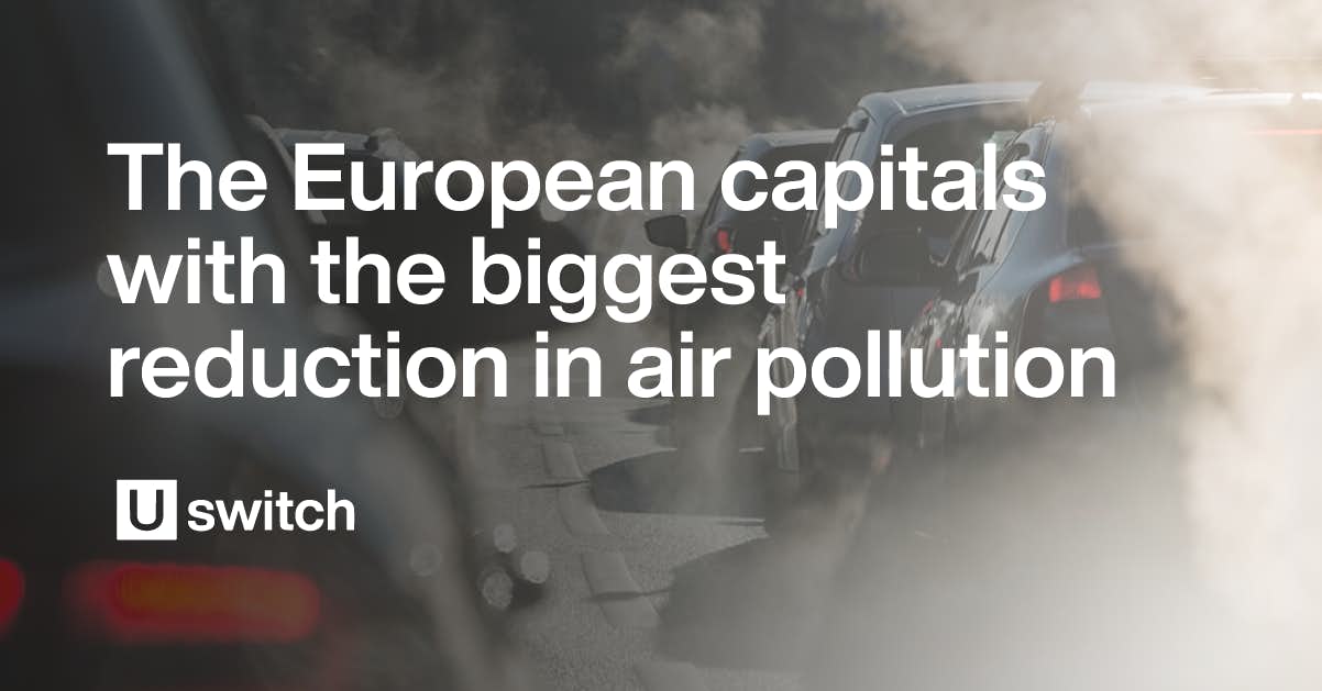 The European capitals with the biggest reduction in air pollution

