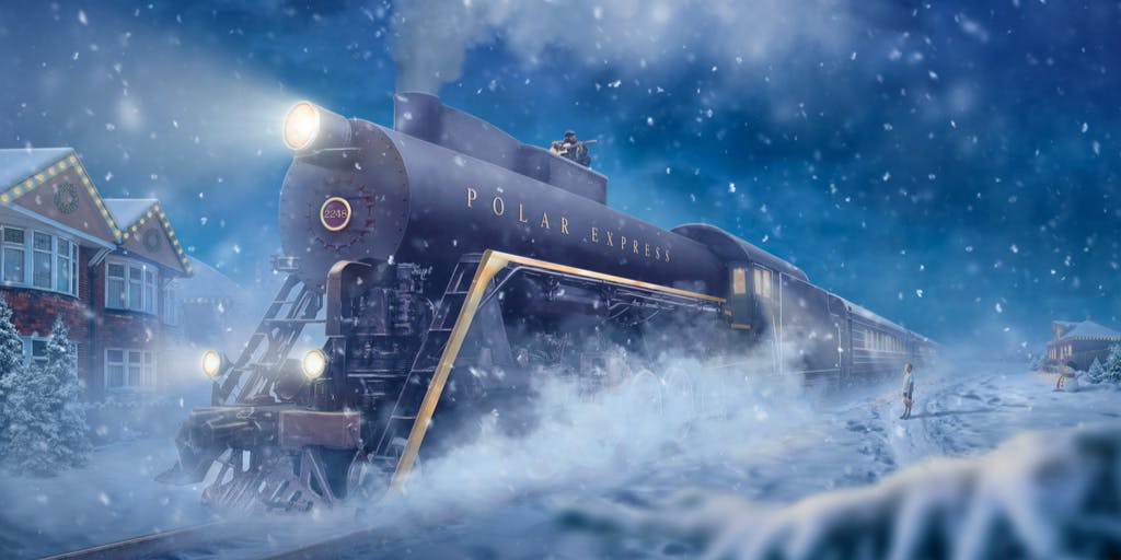 Make Believe Mortgages Header Module- The Polar Express