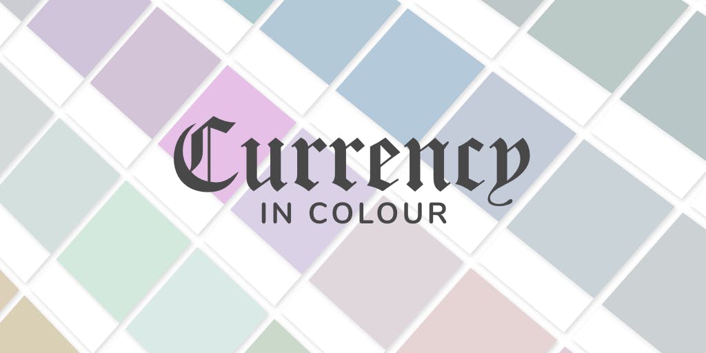 currency in colour header